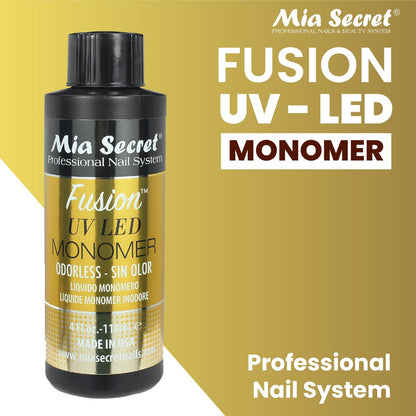 Mia Secret Odorless Fusion UV LED Monomer – 4 oz (2 oz & 4 oz Available) Avelisse