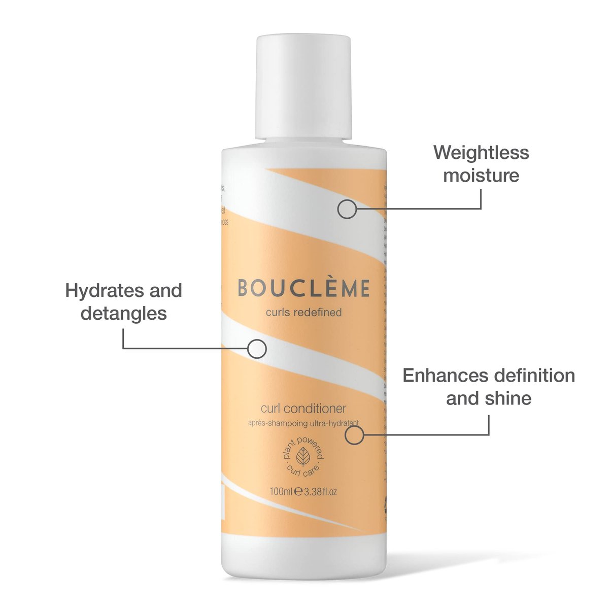 Bouclème Curls Travel Kit: Hair Cleanser, Conditioner & Curl Defining Gel for Nourished Curls (10.1 fl oz) - görsel 5