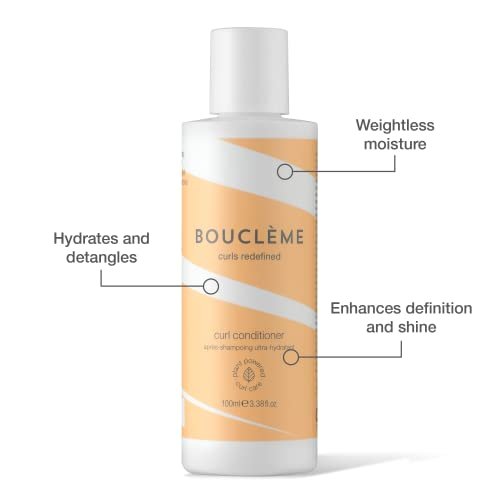Bouclème Curls Travel Kit: Hair Cleanser, Conditioner & Curl Defining Gel for Nourished Curls (10.1 fl oz) - görsel 6