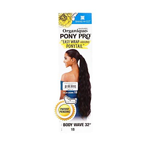 Shake-N-Go Synthetic Organique Pony Pro Ponytail - Body Wave 32 Inch (Pack of 2) - görsel 6
