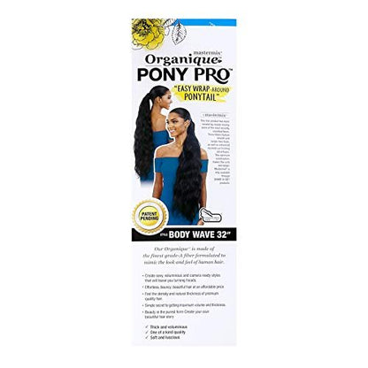 Shake-N-Go Synthetic Organique Pony Pro Ponytail - Body Wave 32 Inch (Pack of 2)