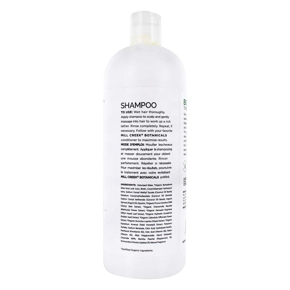 Mill Creek Botanicals Biotin Therapy Formula Shampoo - 32 fl oz - Strengthening & Volumizing - görsel 5