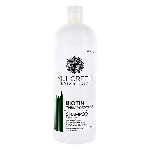 Mill Creek Botanicals Biotin Therapy Formula Shampoo - 32 fl oz - Strengthening & Volumizing - görsel 4