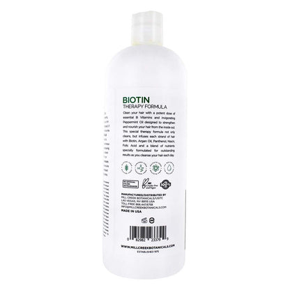 Mill Creek Botanicals Biotin Therapy Formula Shampoo - 32 fl oz - Strengthening & Volumizing