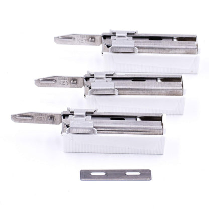 Parker/Taconic Shave 60-Blade Injector Pack – Polymer-Coated USA-Made Blades for Schick, Supply, Gem, Pal, Vintage and Modern Standard Injector Razors Avelisse