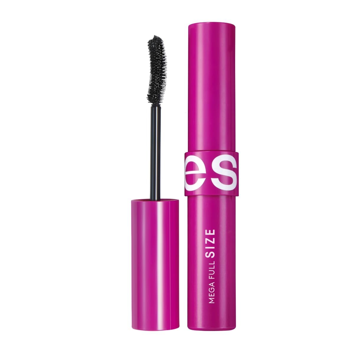 Esika Pro Mega Full-Size Waterproof Mascara for Visibly Longer and Lighter Eyelashes, Black, 0.28 oz Avelisse
