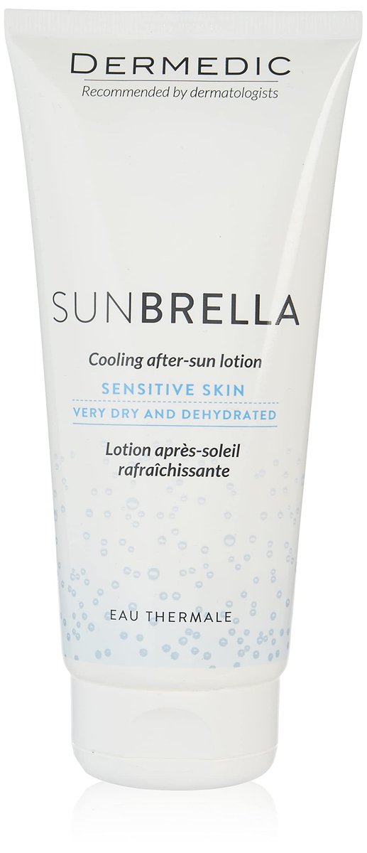 Dermedic Sunbrella Cooling After Sun Lotion – Soothing Moisturizer for Dry & Irritated Skin, 200 ml - görsel 1