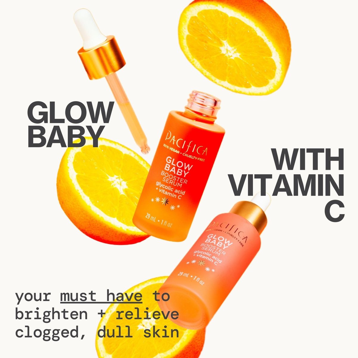 Pacifica Glow Baby Brightening Vitamin C Serum with Glycolic Acid – Dark Spot Corrector & Face Serum for Glowing Skin, Vegan & Dermatologist Tested - görsel 7