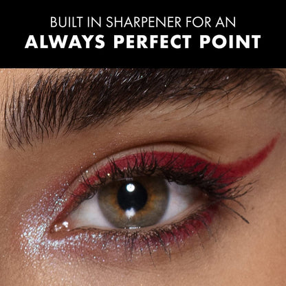 Milani Stay Put Eyeliner - After Dark - Long-Lasting, Cruelty-Free Self-Sharpening Eye Pencil with Built-In Smudger