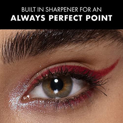 Milani Stay Put Eyeliner - After Dark - Long-Lasting, Cruelty-Free Self-Sharpening Eye Pencil with Built-In Smudger