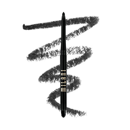 Milani Stay Put Eyeliner - After Dark - Long-Lasting, Cruelty-Free Self-Sharpening Eye Pencil with Built-In Smudger