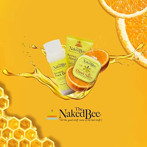 The Naked Bee Orange Blossom Honey Collection Hand and Body Lotion 3 Piece Gift Set Avelisse