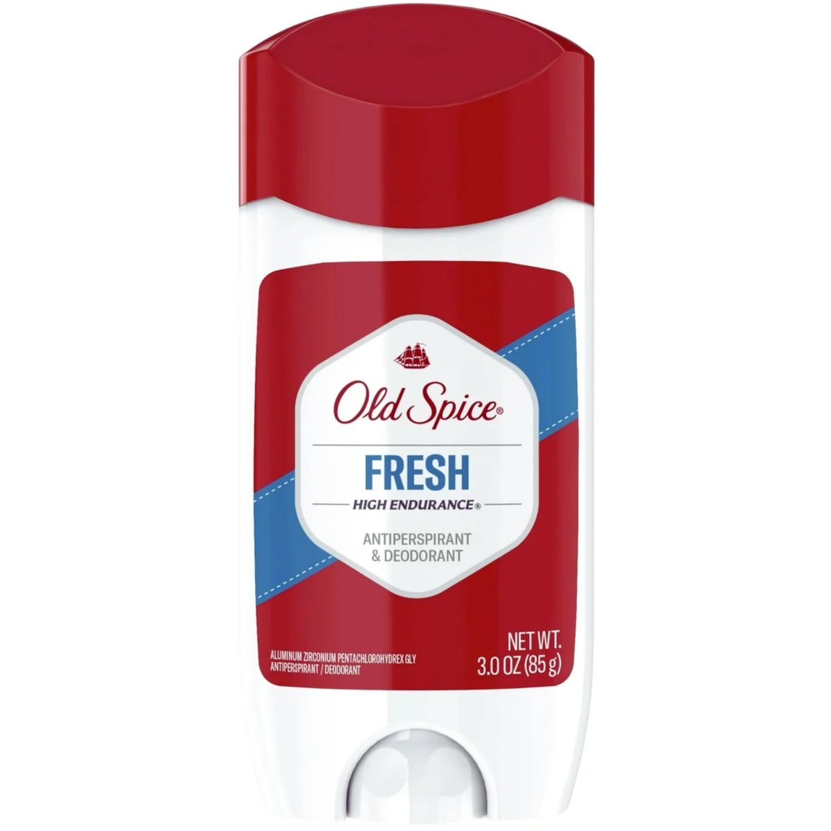 Old Spice High Endurance Invisible Solid Antiperspirant and Deodorant for Men, Fresh Scent - 3 oz (85g) x 6 Pack Avelisse