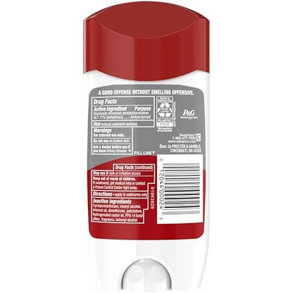 Old Spice High Endurance Invisible Solid Antiperspirant and Deodorant for Men, Fresh Scent - 3 oz (85g) x 6 Pack Avelisse