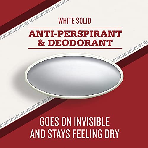 Old Spice High Endurance Invisible Solid Antiperspirant and Deodorant for Men, Fresh Scent - 3 oz (85g) x 6 Pack Avelisse