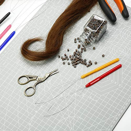 Chinco 10 Pcs Hair Extension Loop Tool Hair Bead Tool Needle Threader for Styling Extensions DIY Supplies (Multicolored) - görsel 14