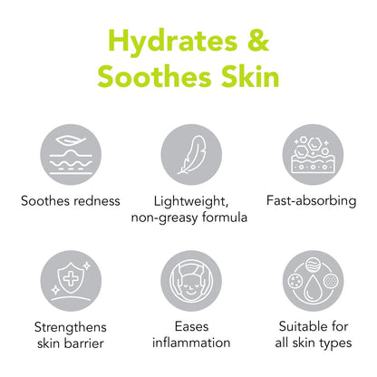 humane Oil-Free Daily Lightweight Face Moisturizer for Acne-Prone Skin - 4 Fl Oz - Gentle for All Skin Types Avelisse