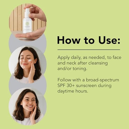 humane Oil-Free Daily Lightweight Face Moisturizer for Acne-Prone Skin - 4 Fl Oz - Gentle for All Skin Types Avelisse