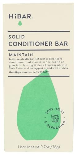 HiBAR Maintain Conditioner Bar – 2.7 oz Plastic-Free Solid Conditioner for Smooth, Healthy Hair - görsel 2