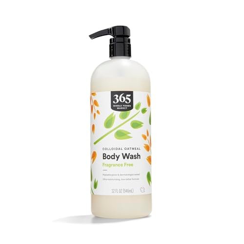 365 by Whole Foods Market Fragrance Free Colloidal Oatmeal Body Wash, 32 Fl Oz - görsel 2