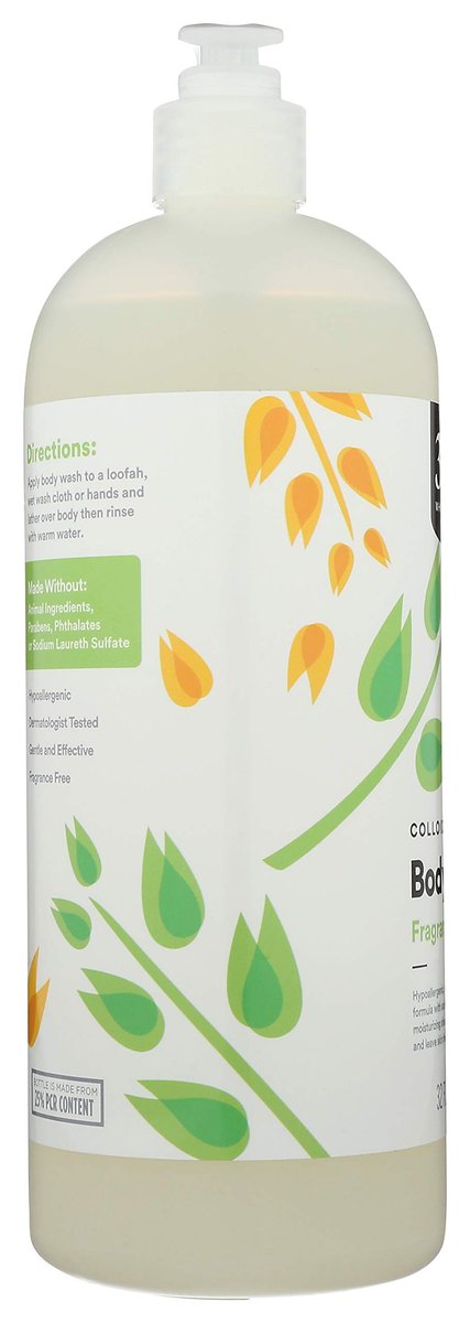 365 by Whole Foods Market Fragrance Free Colloidal Oatmeal Body Wash, 32 Fl Oz - görsel 9