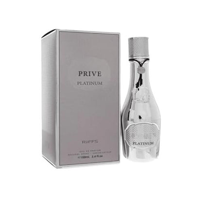 Prive Platinum Men by Riiffs - Eau de Parfum 3.4 Fl Oz Avelisse