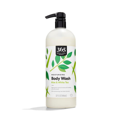365 by Whole Foods Market Body Wash Moisturizing Aloe & White Tea - 32 Fl Oz