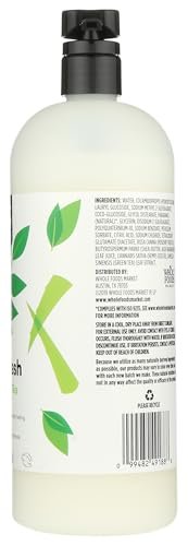 365 by Whole Foods Market Body Wash Moisturizing Aloe & White Tea - 32 Fl Oz - görsel 14