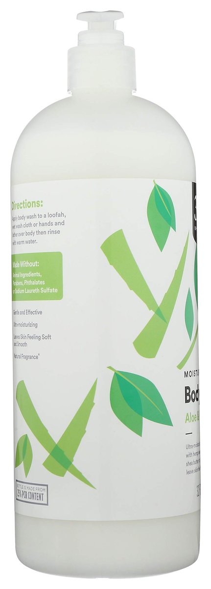 365 by Whole Foods Market Body Wash Moisturizing Aloe & White Tea - 32 Fl Oz - görsel 9