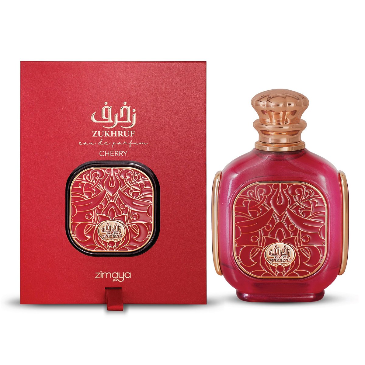 zimaya Zukhruf Cherry Pour Femme Eau De Parfum – 3.4 Fl. Oz - görsel 3