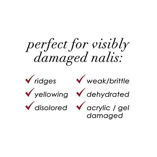 Dermelect Transfix Nail Restore Base Coat - Strengthening & Concealing Treatment for Weak, Peeling, Breaking, Splitting Nails (0.4 oz) Avelisse