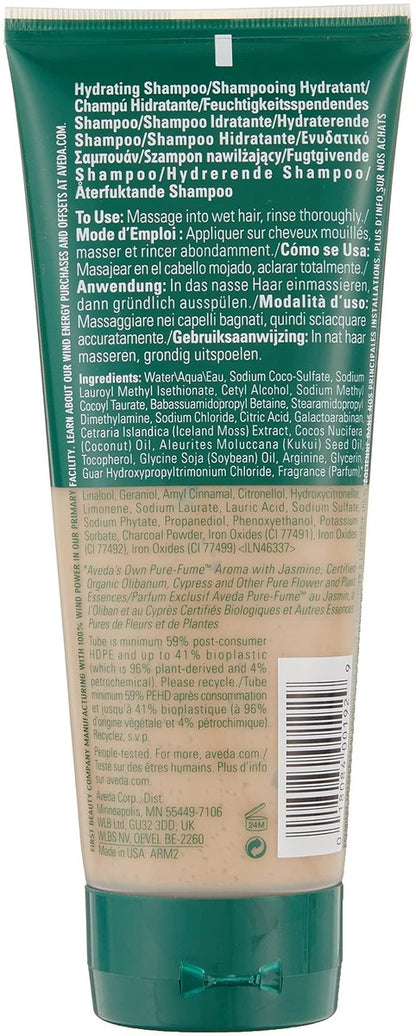 Aveda Sap Moss Weightless Hydration Shampoo | Gently Cleanses Normal to Dry Hair | Silicone Free | Earthy Aroma | 94% Naturally Derived, 6.7 fl oz Avelisse