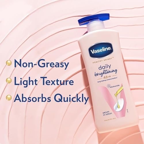 Vaseline Healthy Daily Body Lotion with Vitamin B3, Lightweight Daily Use Moisturizing Lotion – 400 ml (13.53 fl oz) - görsel 5