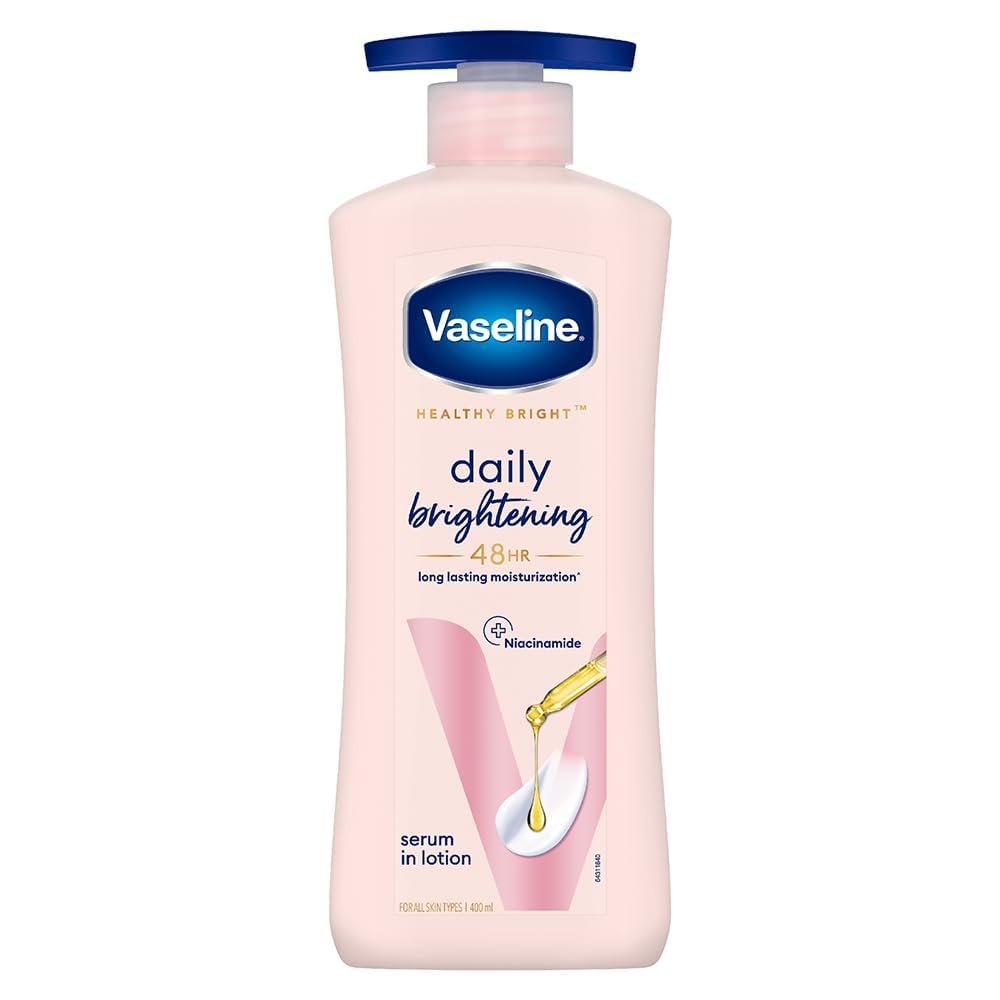 Vaseline Healthy Daily Body Lotion with Vitamin B3, Lightweight Daily Use Moisturizing Lotion – 400 ml (13.53 fl oz) - görsel 2