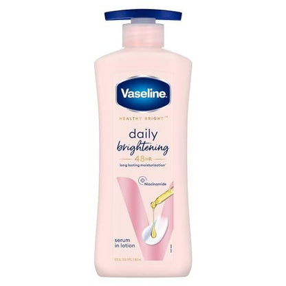 Vaseline Healthy Daily Body Lotion with Vitamin B3, Lightweight Daily Use Moisturizing Lotion – 400 ml (13.53 fl oz)