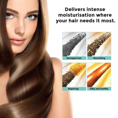 CRISTALBOX Keratin Hair Mask 250g – Deep Conditioning Hair Treatment for Dry, Damaged Hair | Natural Hydrating Hair Mask for All Hair Types