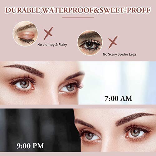 Bestidy 4D Silk Fiber Lash Mascara - Natural Waterproof, Smudge-proof, Thickening & Lengthening, No Clumping, Lasts All Day - görsel 8