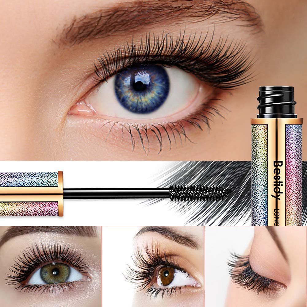 Bestidy 4D Silk Fiber Lash Mascara - Natural Waterproof, Smudge-proof, Thickening & Lengthening, No Clumping, Lasts All Day - görsel 3