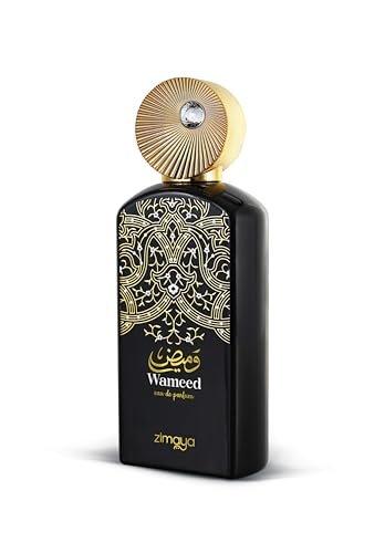 zimaya Wameed Eau de Parfum 3.4 Fl Oz - Unisex Long Lasting White Floral Woody Sweet Oriental Scent