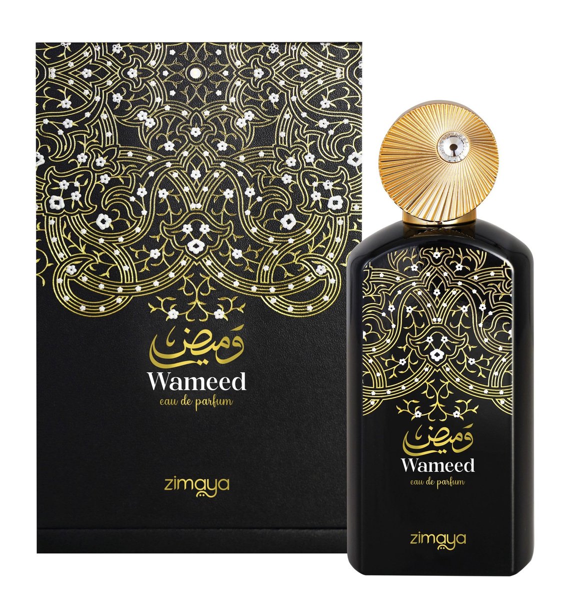 zimaya Wameed Eau de Parfum 3.4 Fl Oz - Unisex Long Lasting White Floral Woody Sweet Oriental Scent - görsel 1