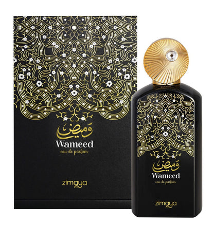 zimaya Wameed Eau de Parfum 3.4 Fl Oz - Unisex Long Lasting White Floral Woody Sweet Oriental Scent