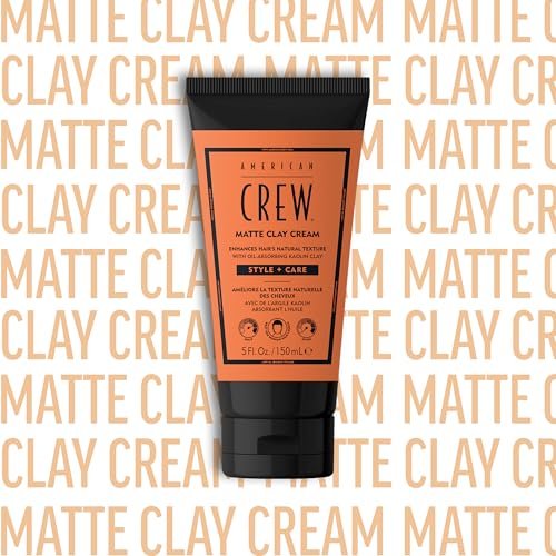 AMERICAN CREW Fiber Gel – Hybrid Styling Hair Gel for Men, Medium Hold, Natural Finish, 5 fl oz Avelisse
