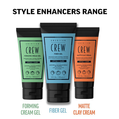 AMERICAN CREW Matte Clay Cream – Medium Hold Hair Styling Clay Gel for Men, Matte Finish, 5 fl oz Avelisse