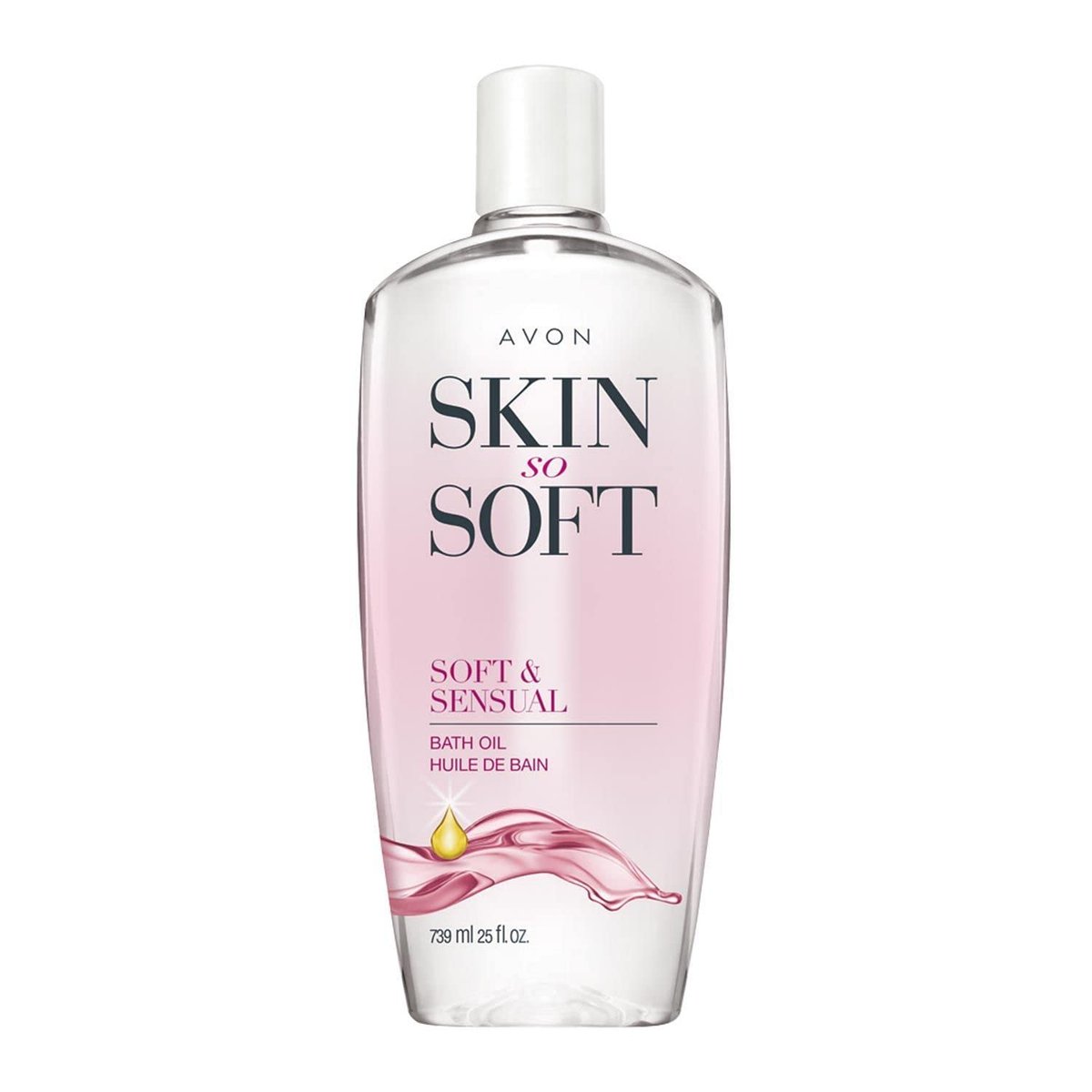 AVON Skin So Soft Soft & Sensual Bath Oil – 25 fl oz, Deeply Hydrating Body Oil for Dry Skin Avelisse