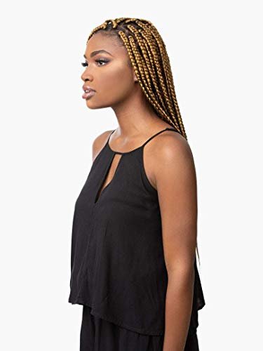 Sensationnel X-Pression 100% Kanekalon Crochet Braid - 2X RUWA Pre-Stretched 30" (6 Pack, 2) - görsel 6