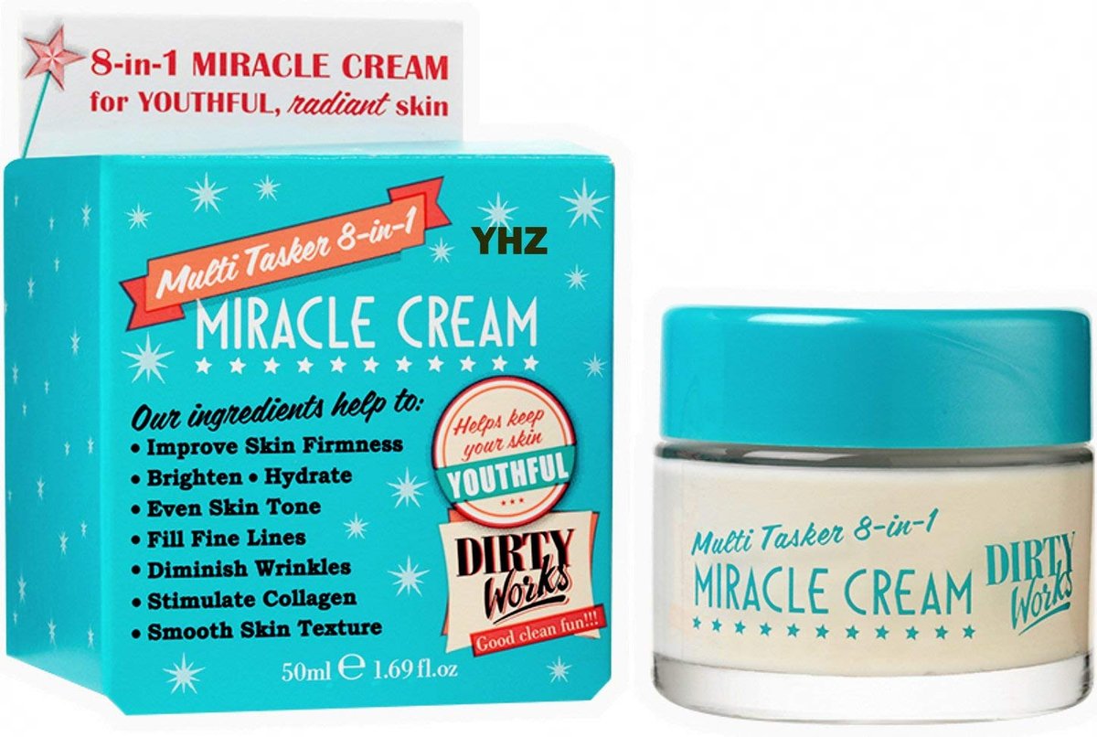 Dirty Works Multi Tasker 8 in 1 Miracle Cream - 50ml Avelisse