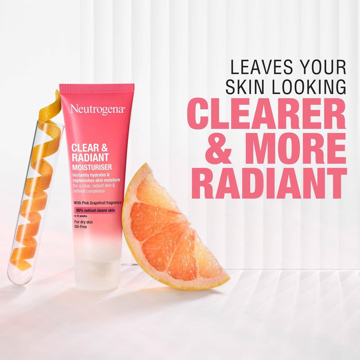 Neutrogena Refreshingly Clear Oil-Free Moisturiser 50ml - Lightweight Daily Face Moisturizer - görsel 4