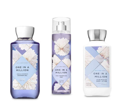 One in a Million Shower Gel, Fine Fragrance Mist & Body Lotion - Bath & Body Works Daily Trio