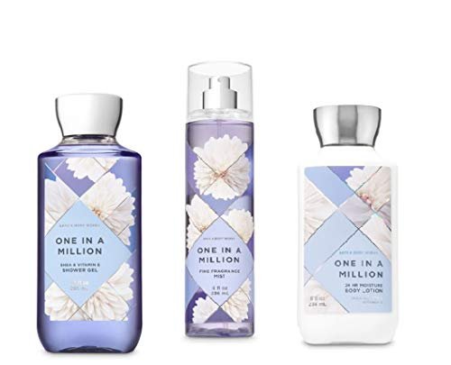 One in a Million Shower Gel, Fine Fragrance Mist & Body Lotion - Bath & Body Works Daily Trio - görsel 1