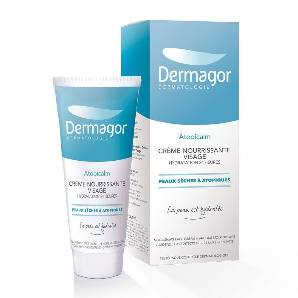 Dermagor Atopicalm Nourishing Face Cream 40ml – Intensive Moisture for Sensitive Skin - görsel 1